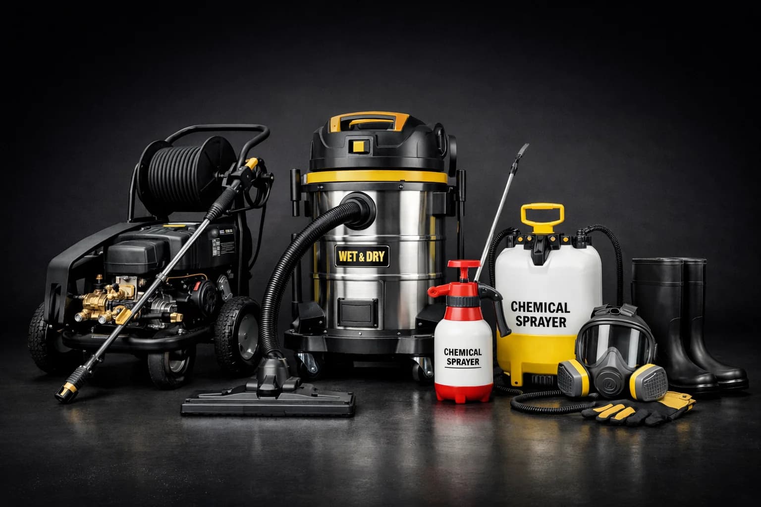 Équipement professionnel de nettoyage Kiff Cleaning Solutions